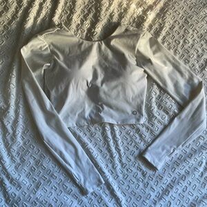 Astoria Cropped Open Back Active Tee